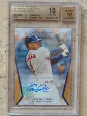 Carlos Correa [Autograph Red] #12R-A Baseball Cards 2017 Topps on Demand 600 Home Run Club Prices