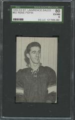 Rene Pepin #82 Hockey Cards 1952 St. Lawrence Sales Prices