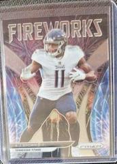 A. J. Brown #F-8 Football Cards 2021 Panini Prizm Fireworks Prices
