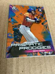 Seth Beer [Orange] Baseball Cards 2019 Bowman Platinum Prismatic Prodigies Prices
