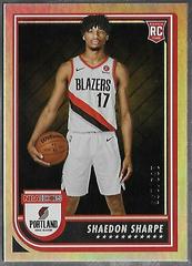 Shaedon Sharpe [Silver] #237 Basketball Cards 2022 Panini Hoops Prices