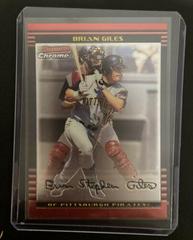 Brian Giles #9 Baseball Cards 2002 Bowman Chrome Prices