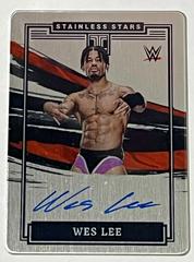 Wes Lee #SS-WLE Wrestling Cards 2022 Panini Impeccable WWE Stainless Stars Autographs Prices