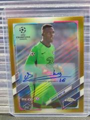 Edouard Mendy [Gold Refractor] #CA-BM Soccer Cards 2020 Topps Chrome UEFA Champions League Autographs Prices
