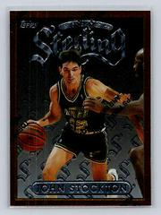 John Stockton [w Coating] #90 Basketball Cards 1996 Finest Prices