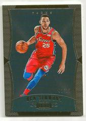Ben Simmons [Gold] Basketball Cards 2017 Panini Dominion Prices