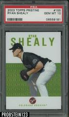 Ryan Shealy #155 Baseball Cards 2003 Topps Pristine Prices