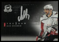 Alex Ovechkin [Autograph] #SB-9 Hockey Cards 2021 Upper Deck The Cup Show Black Prices