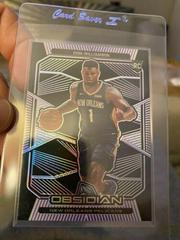 Zion Williamson [Purple] #157 Basketball Cards 2019 Panini Obsidian Prices