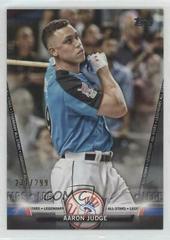 Aaron Judge [Black] #S-18 Baseball Cards 2018 Topps Update Salute Prices