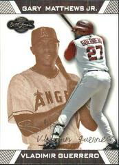 Gary Matthews Jr. , Vladimir Guerrero [Hyper Silver Bronze] #35 Baseball Cards 2007 Topps CO Signers Prices