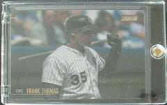 Frank Thomas [Rainbow Foil] #262 Baseball Cards 2021 Stadium Club Prices