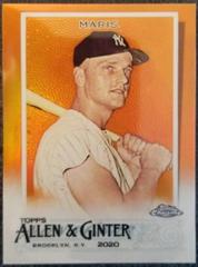 Roger Maris [Orange] #107 Baseball Cards 2020 Topps Allen & Ginter Chrome Prices