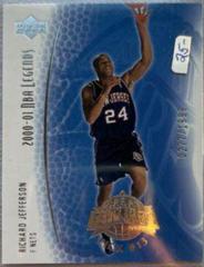Richard Jefferson #120 Basketball Cards 2000 Upper Deck Legends Prices