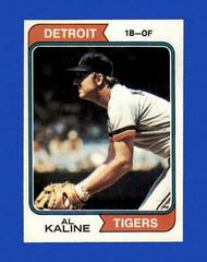 Al Kaline Baseball Cards 1974 Topps Prices