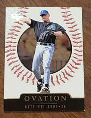 Matt Williams #9 Baseball Cards 1999 Upper Deck Ovation Prices