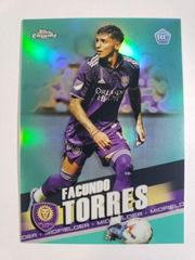 Facundo Torres [Aqua] Soccer Cards 2022 Topps Chrome MLS Prices