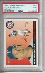 Alex Rodriguez [Hitting] Baseball Cards 2004 Topps Heritage Prices