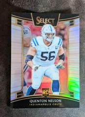 Quenton Nelson [Silver Prizm] #2 Football Cards 2018 Panini Select Prices