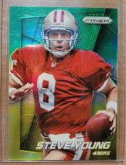 Steve Young [Neon Green Yellow Prizm] #104 Football Cards 2014 Panini Prizm Prices
