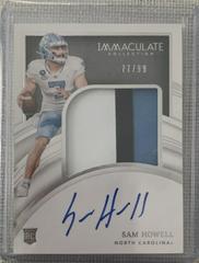 Sam Howell [Patch Autograph] #141 Football Cards 2022 Panini Immaculate Collection Prices