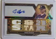 Craig Biggio #TTAR-BIG2 Baseball Cards 2022 Topps Triple Threads Autograph Relic Prices