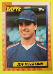 Jeff Musselman #382 Baseball Cards 1990 Topps Tiffany Prices