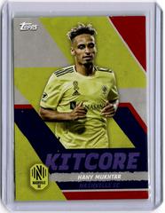 Hany Mukhtar [Red] #KC-16 Soccer Cards 2023 Topps MLS Kitcore Prices