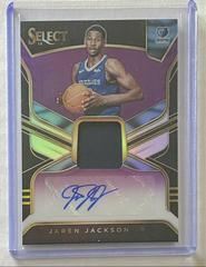Jaren Jackson Jr. [Purple] Basketball Cards 2018 Panini Select Rookie Jersey Autographs Prices