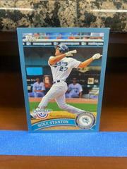 Mike Stanton [Blue] Baseball Cards 2011 Topps Opening Day Prices