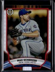Max Scherzer [Red] #17 Baseball Cards 2022 Topps Tribute Prices