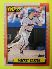Mackey Sasser #656 Baseball Cards 1990 Topps Tiffany Prices