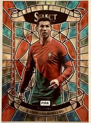 Cristiano Ronaldo #15 Soccer Cards 2022 Panini Select FIFA Stained Glass Prices