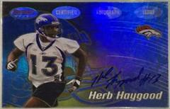 Herb Haygood [Autograph Gold] #135 Football Cards 2002 Bowman's Best Prices
