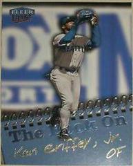Ken Griffey Jr Baseball Cards 1999 Ultra the Book on Prices