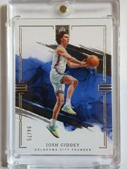 Josh Giddey [Silver] #13 Basketball Cards 2022 Panini Impeccable Prices