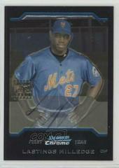 Lastings Milledge [Autograph] #343 Baseball Cards 2004 Bowman Chrome Prices