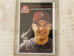 Lance Berkman [Black Background] #18 Baseball Cards 2003 Topps Heritage Prices