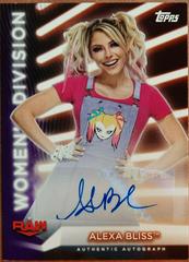 Alexa Bliss [Purple] Wrestling Cards 2021 Topps WWE Women's Division Autographs Prices
