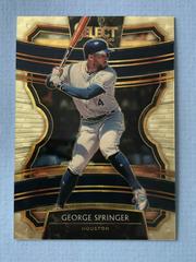 George Springer [Gold] #63 Baseball Cards 2020 Panini Select Prices