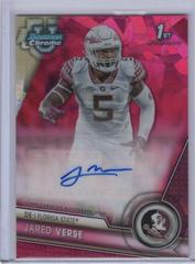 Jared Verse [Autograph Superfractor] #60 Football Cards 2023 Bowman Chrome University Prices