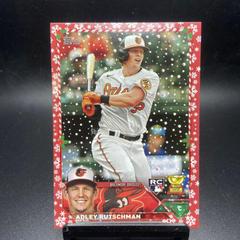 Adley Rutschman [Red] Baseball Cards 2023 Topps Holiday Prices