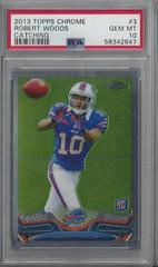 Robert Woods [Catching Refractor] Football Cards 2013 Topps Chrome Prices