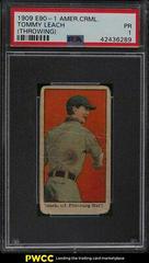 Tommy Leach [Throwing] Baseball Cards 1909 E90-1 American Caramel Prices