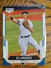 DJ LeMahieu #22 Baseball Cards 2021 Panini Chronicles Score Prices
