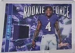 Zay Flowers [Holo Silver] #RF-14 Football Cards 2023 Panini Absolute Rookie Force Prices