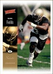 Mark Fields Football Cards 2000 Upper Deck Victory Prices