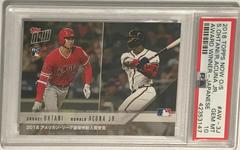 Shohei Ohtani, Ronald Acuna Jr. Baseball Cards 2018 Topps Now Award Winner Prices