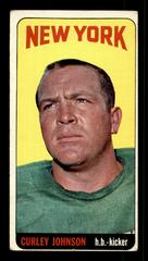 Curley Johnson Football Cards 1965 Topps Prices
