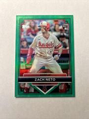 Zach Neto [Green] #86 Baseball Cards 2023 Topps Flagship Collection Prices
